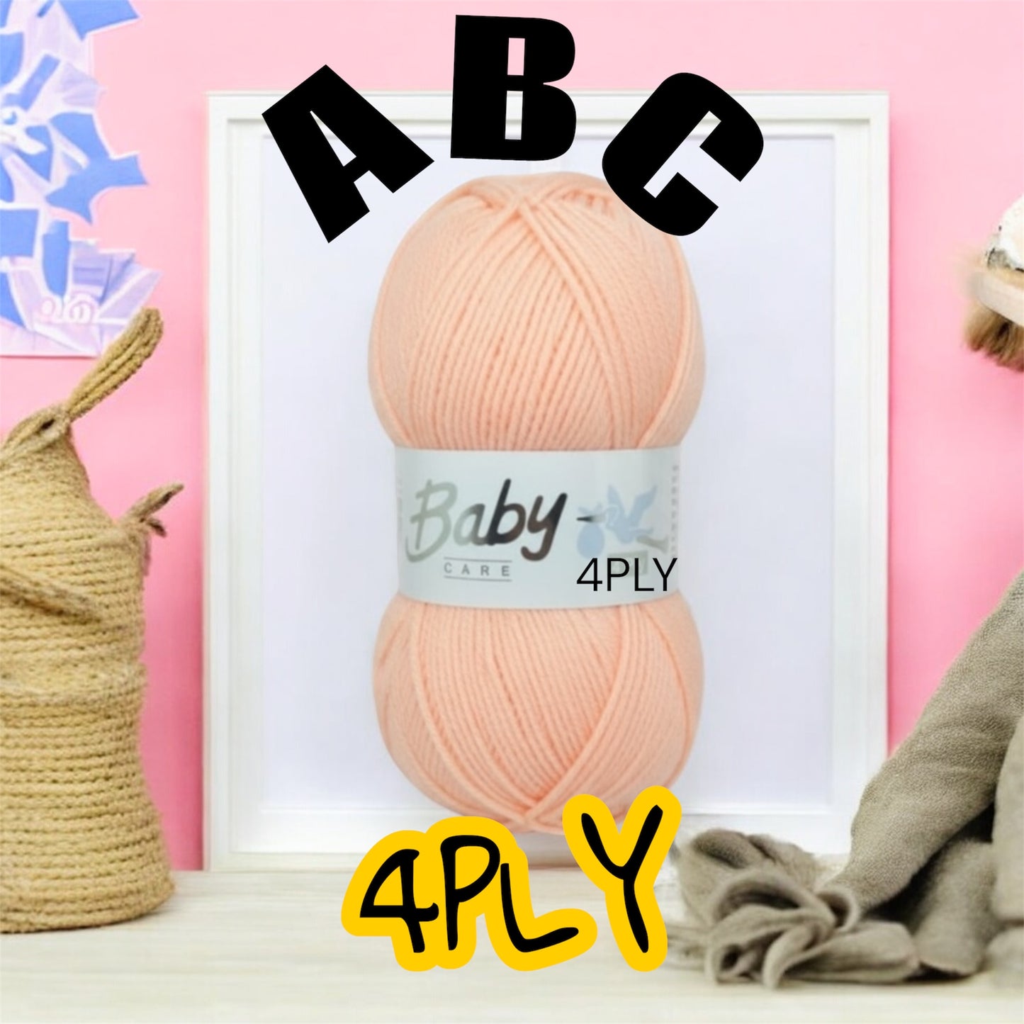 Baby Care 4ply ( Woolcraft) 100g