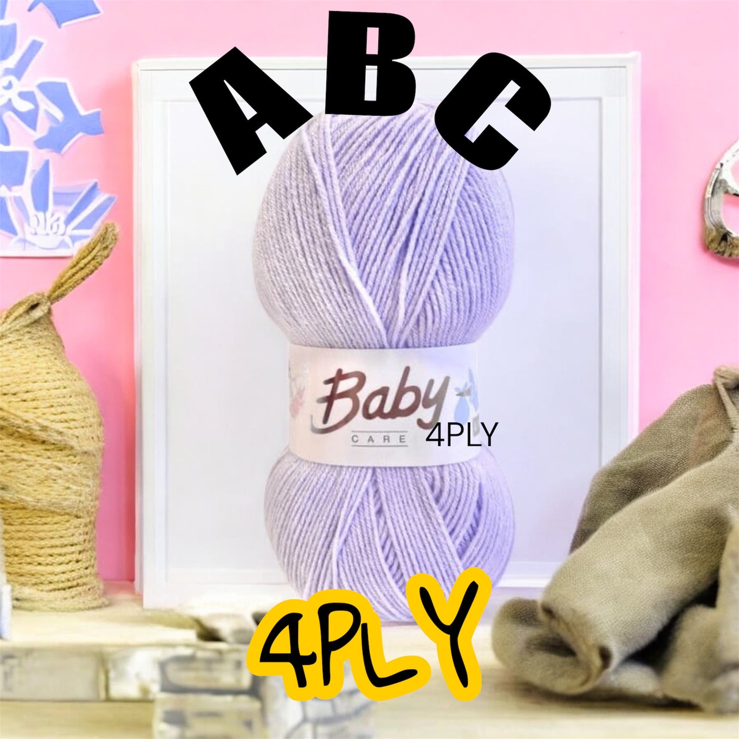 Baby Care 4ply ( Woolcraft) 100g
