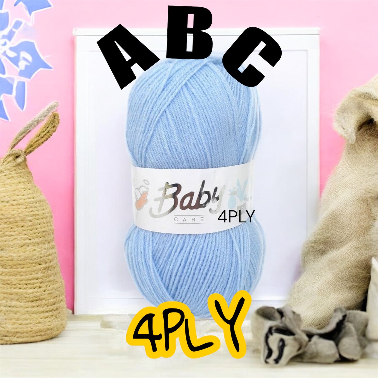 Baby Care 4ply ( Woolcraft) 100g