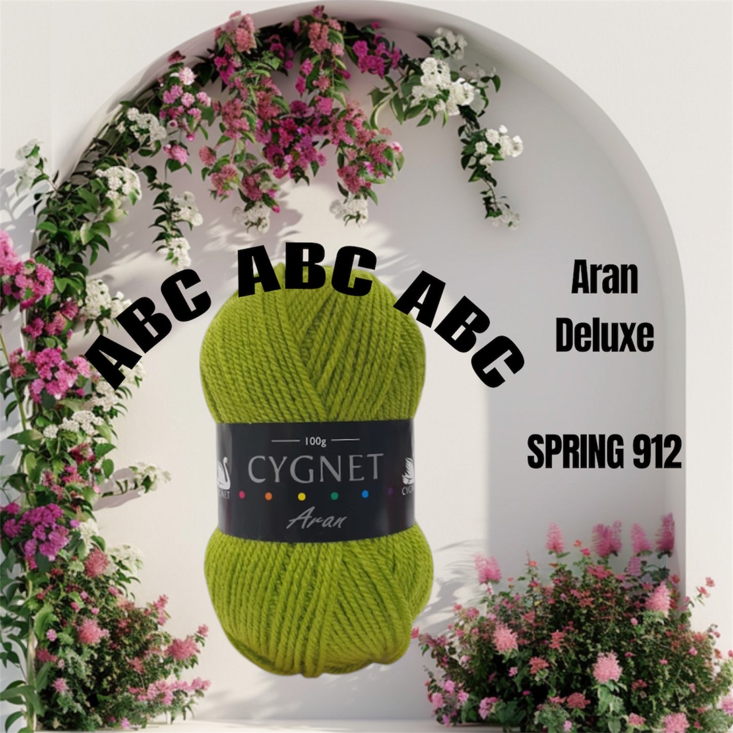 Cygnet Deluxe Aran 100g