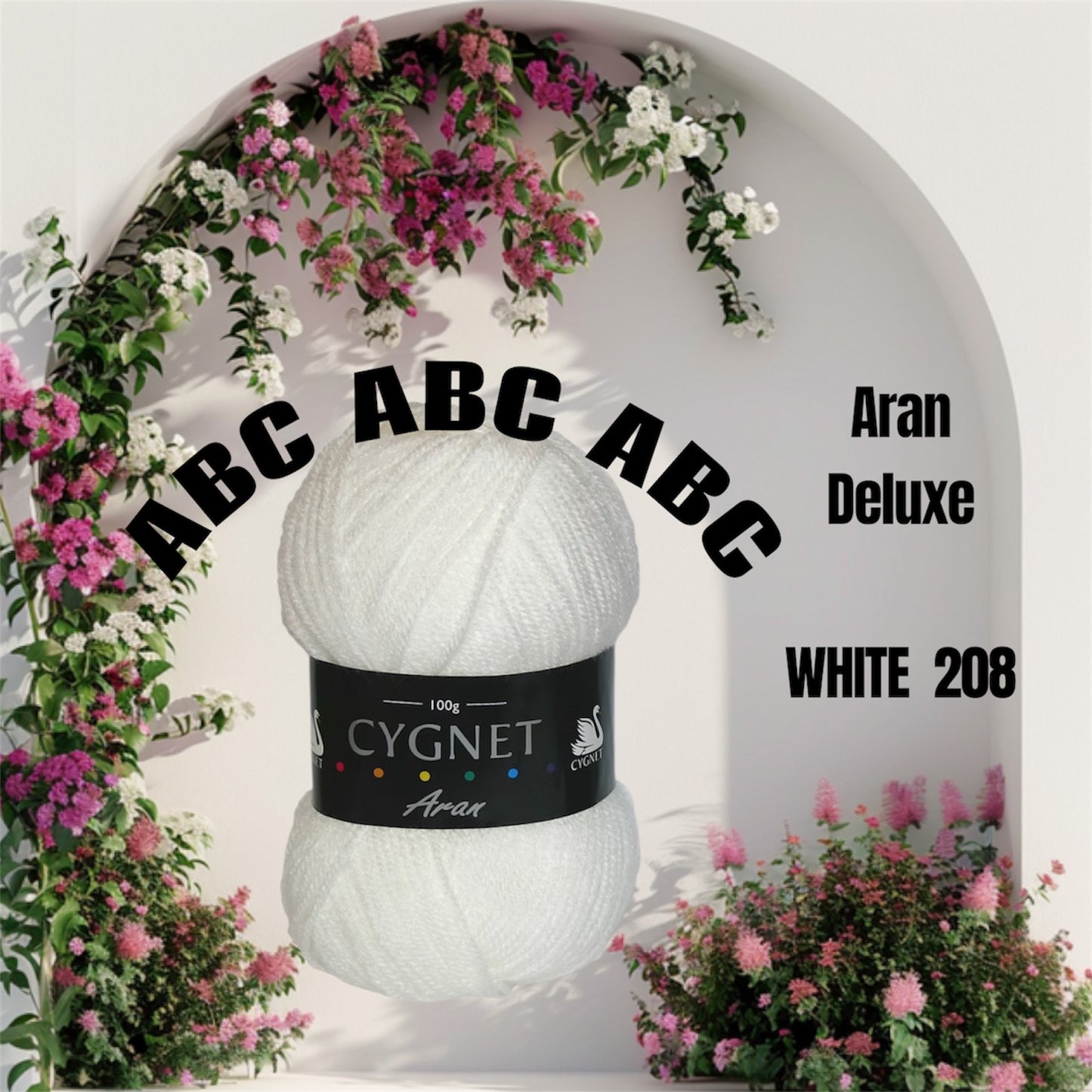 Cygnet Deluxe Aran 100g