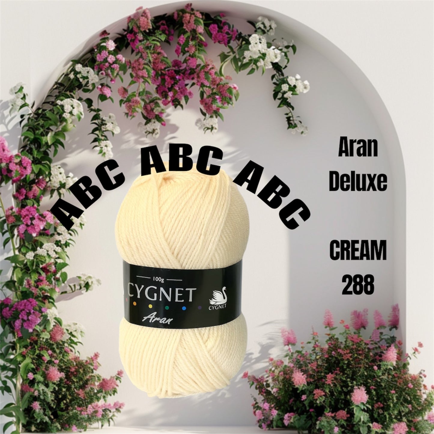 Cygnet Deluxe Aran 100g