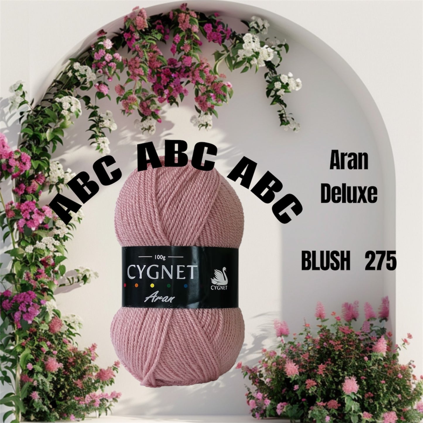 Cygnet Deluxe Aran 100g