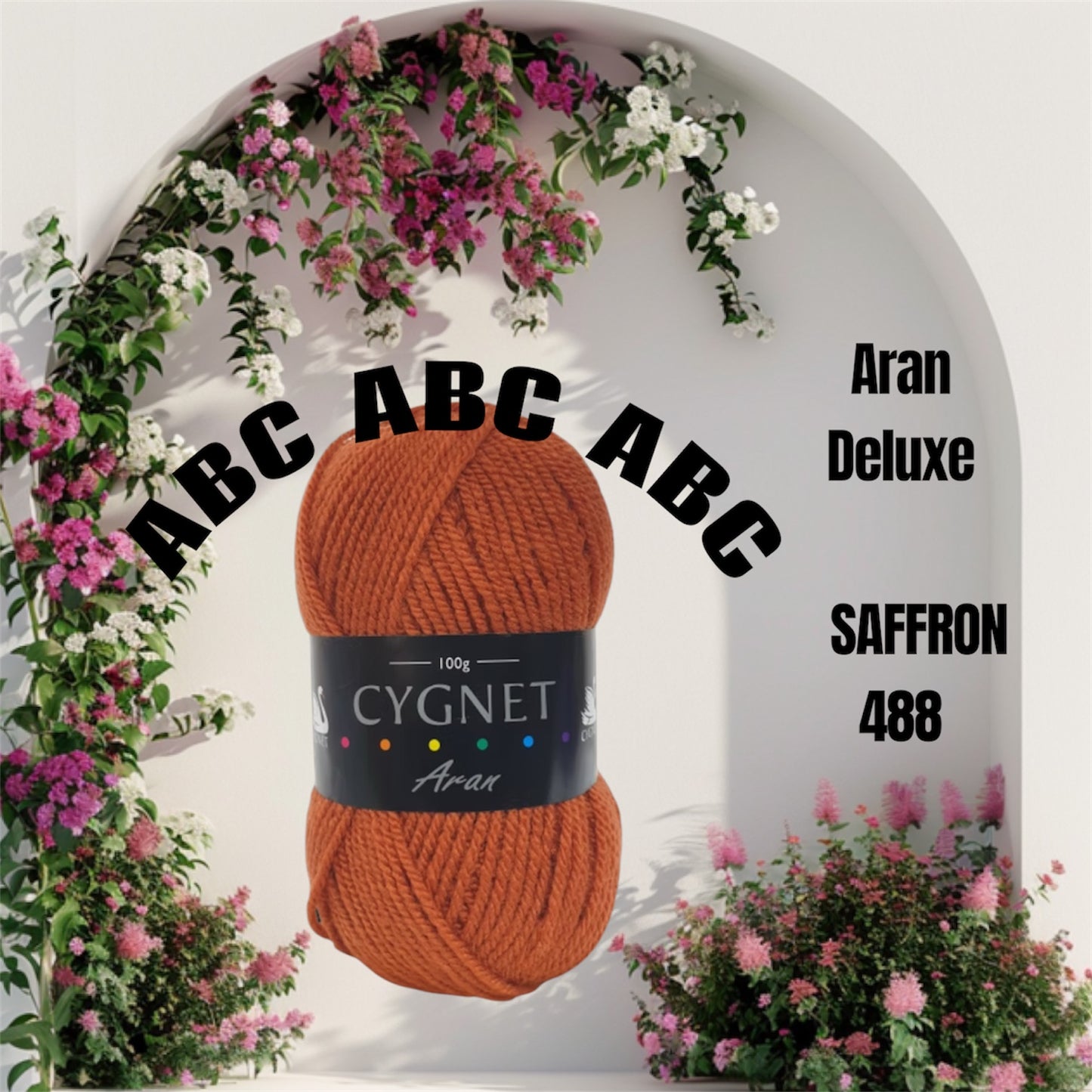 Cygnet Deluxe Aran 100g