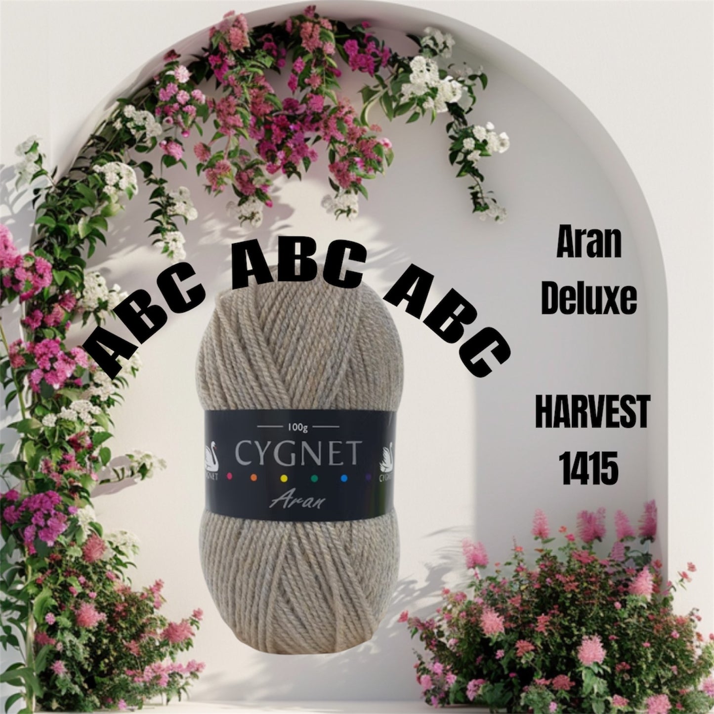 Cygnet Deluxe Aran 100g