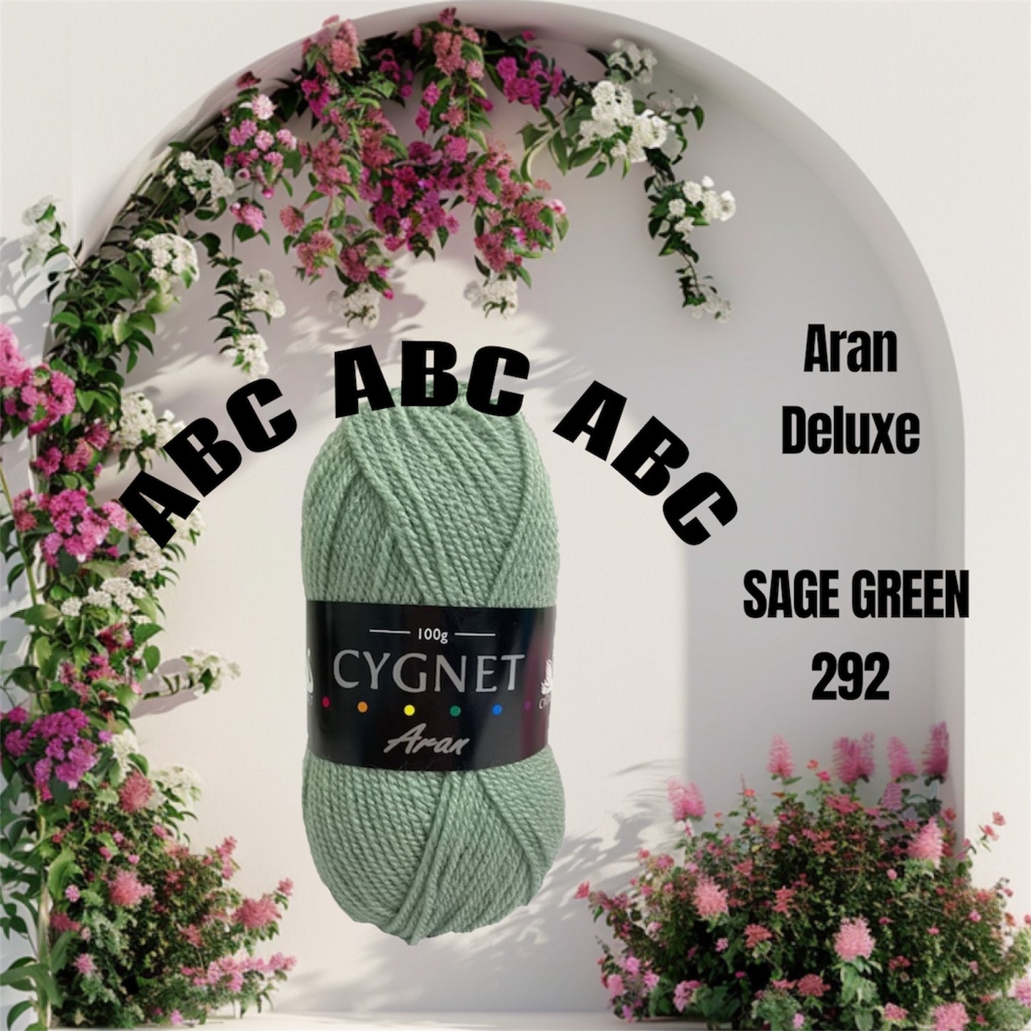 Cygnet Deluxe Aran 100g