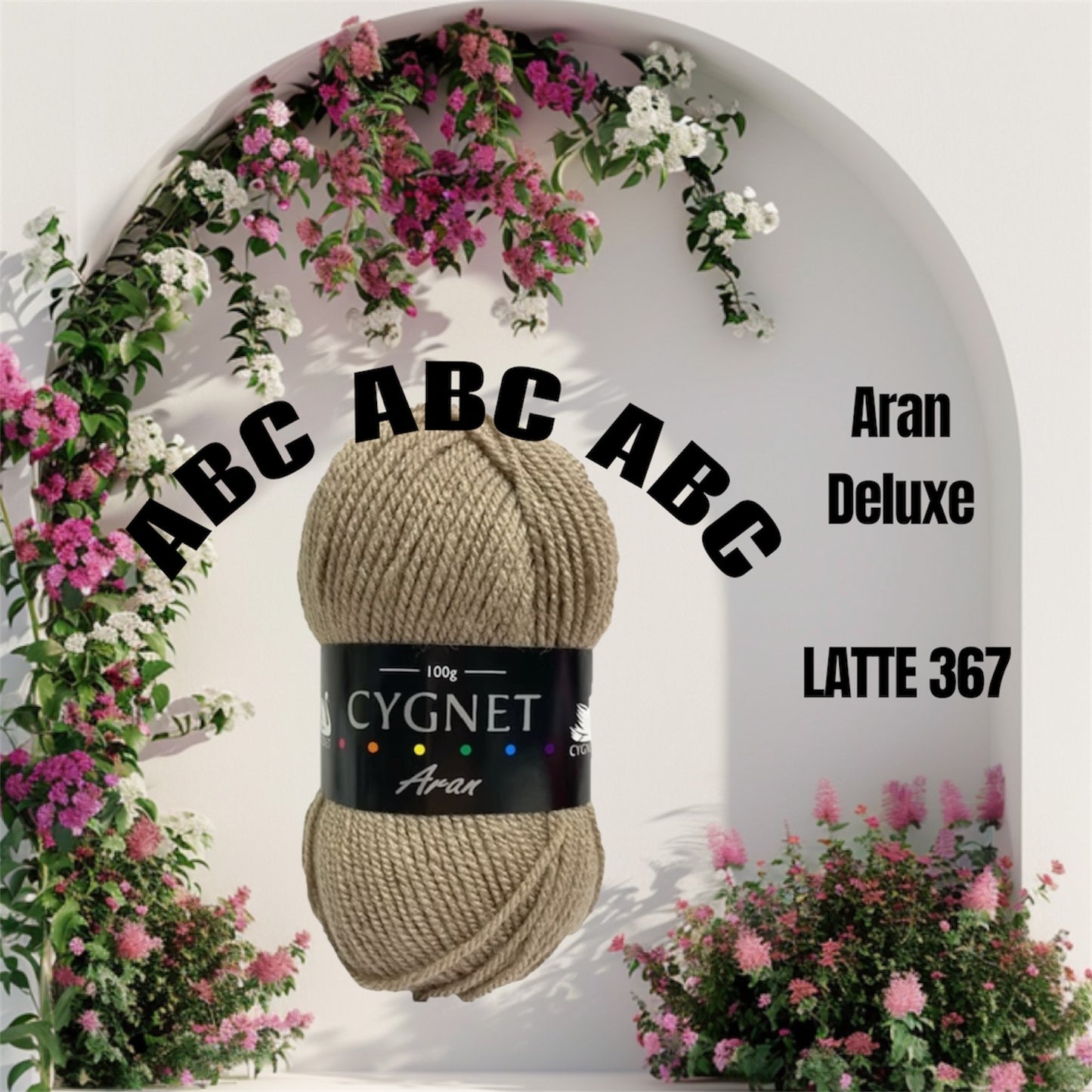 Cygnet Deluxe Aran 100g