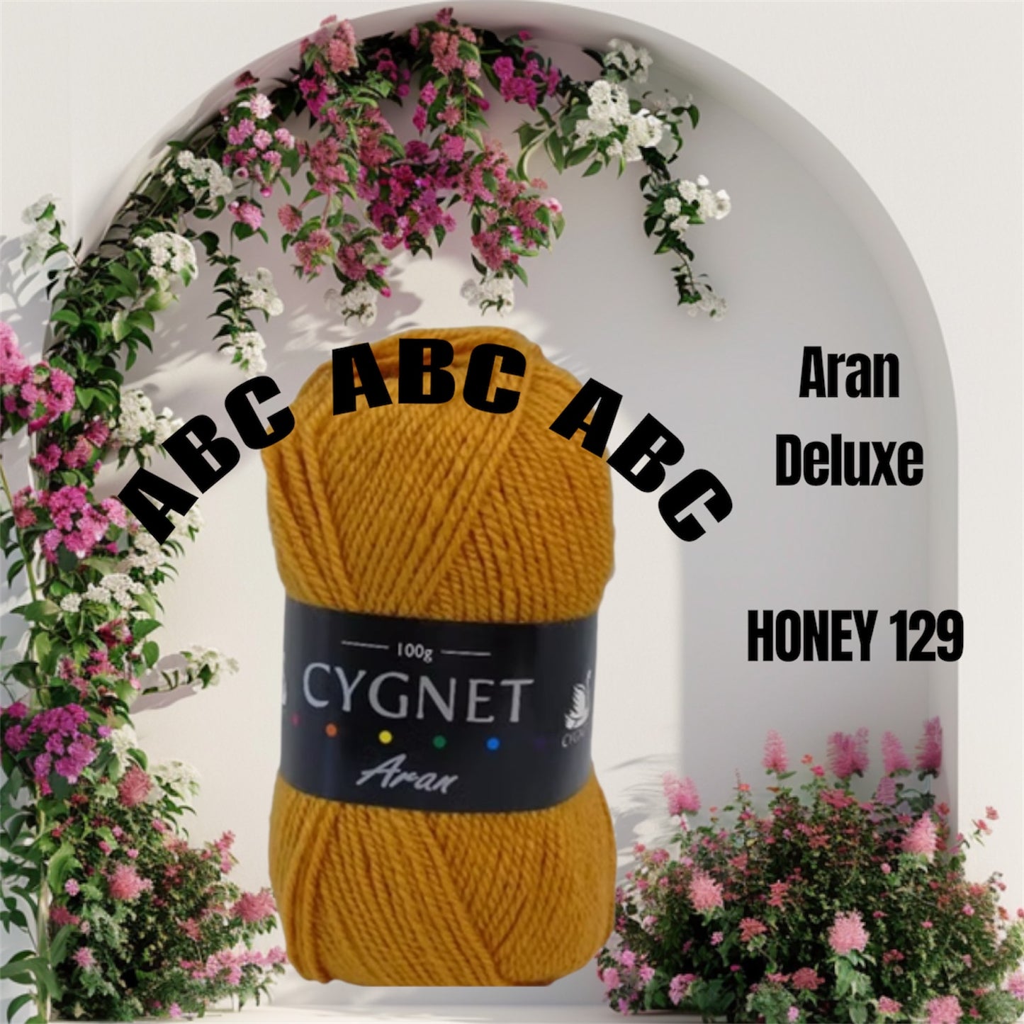 Cygnet Deluxe Aran 100g