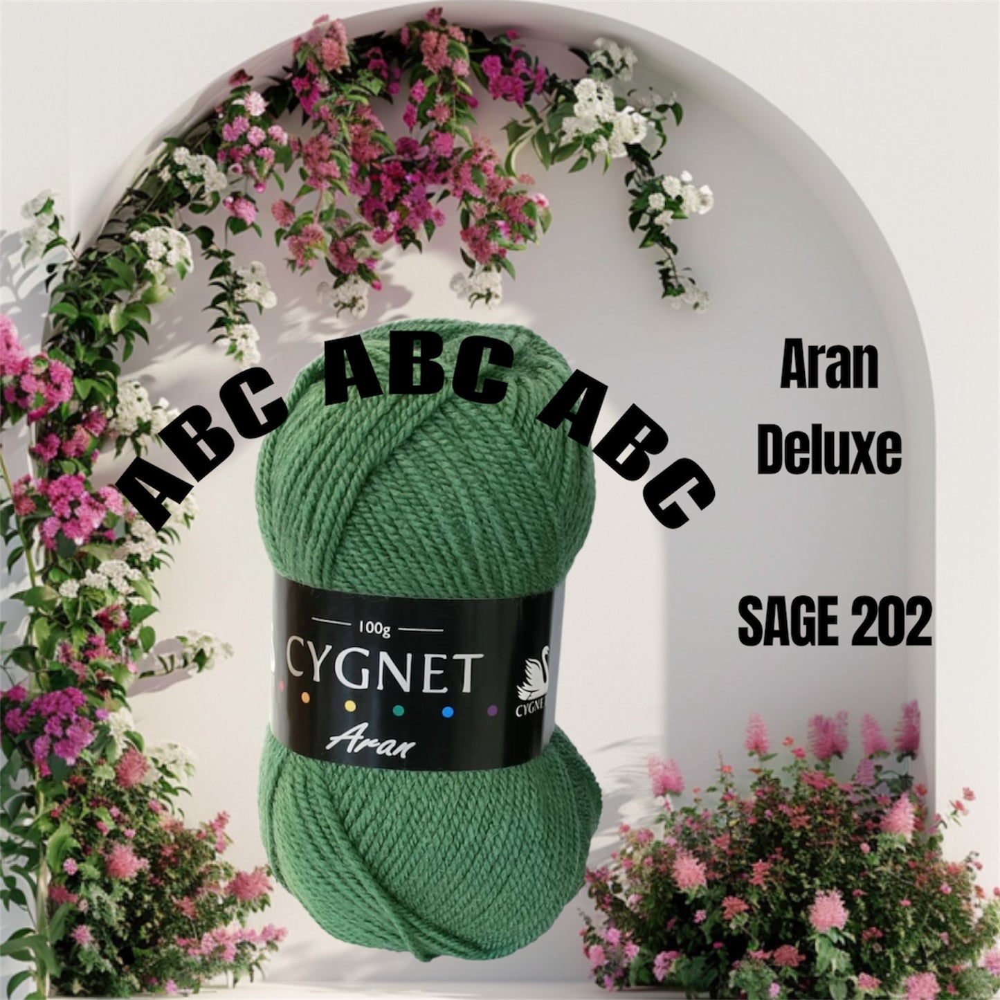 Cygnet Deluxe Aran 100g
