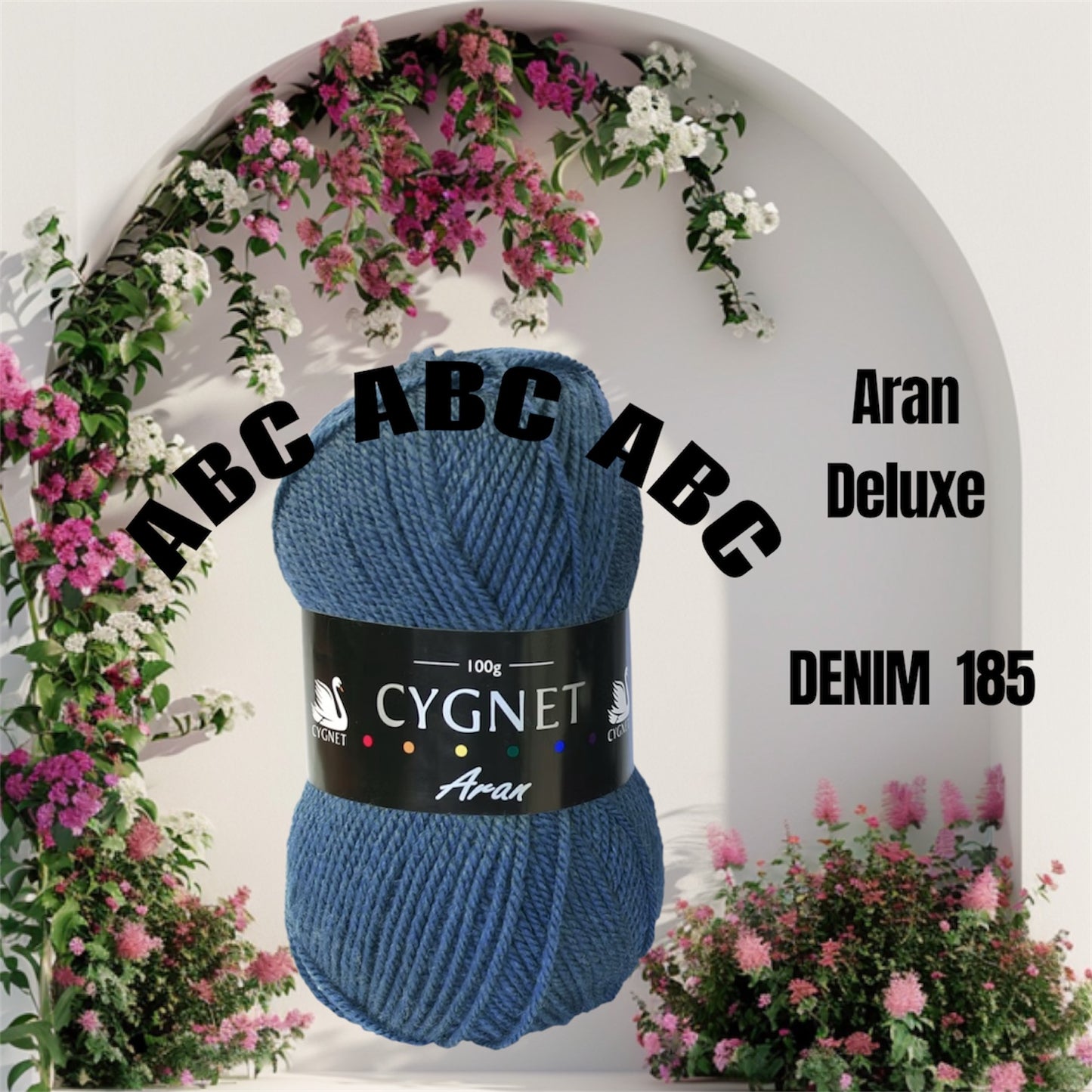 Cygnet Deluxe Aran 100g