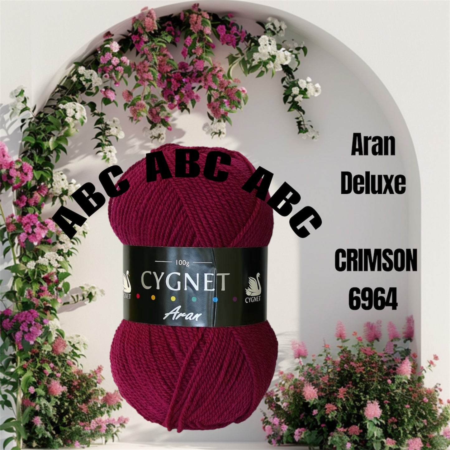 Cygnet Deluxe Aran 100g
