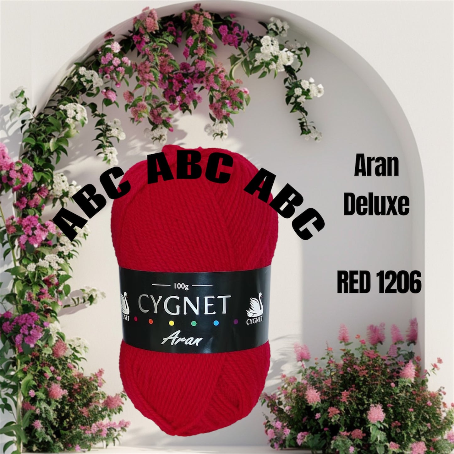 Cygnet Deluxe Aran 100g