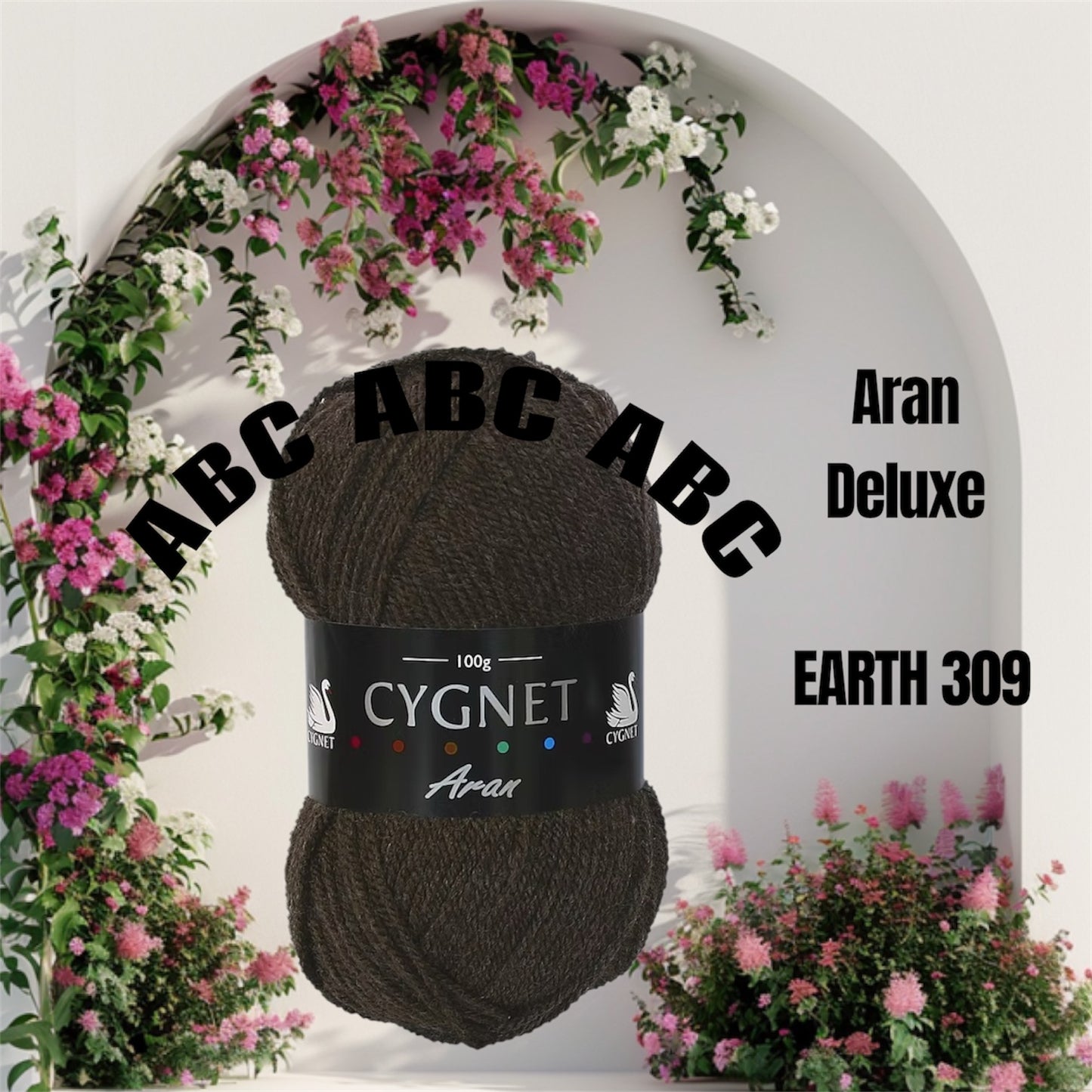 Cygnet Deluxe Aran 100g