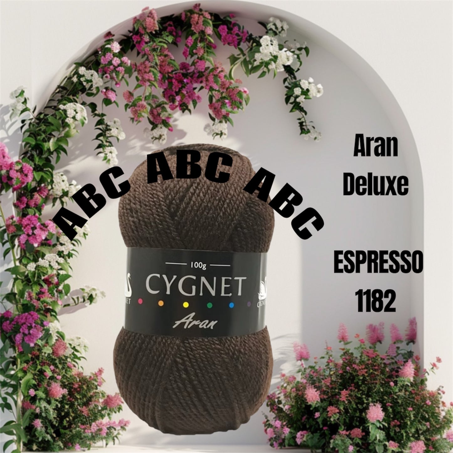 Cygnet Deluxe Aran 100g