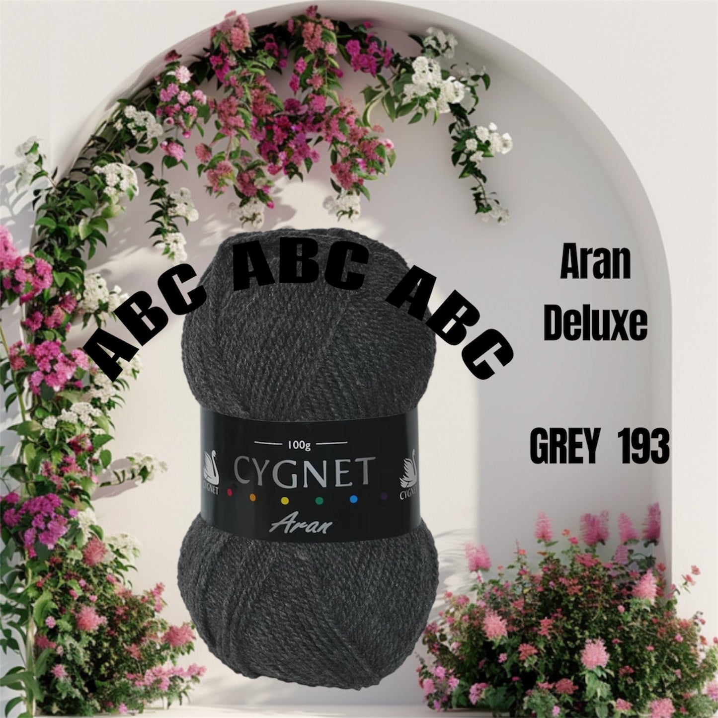 Cygnet Deluxe Aran 100g