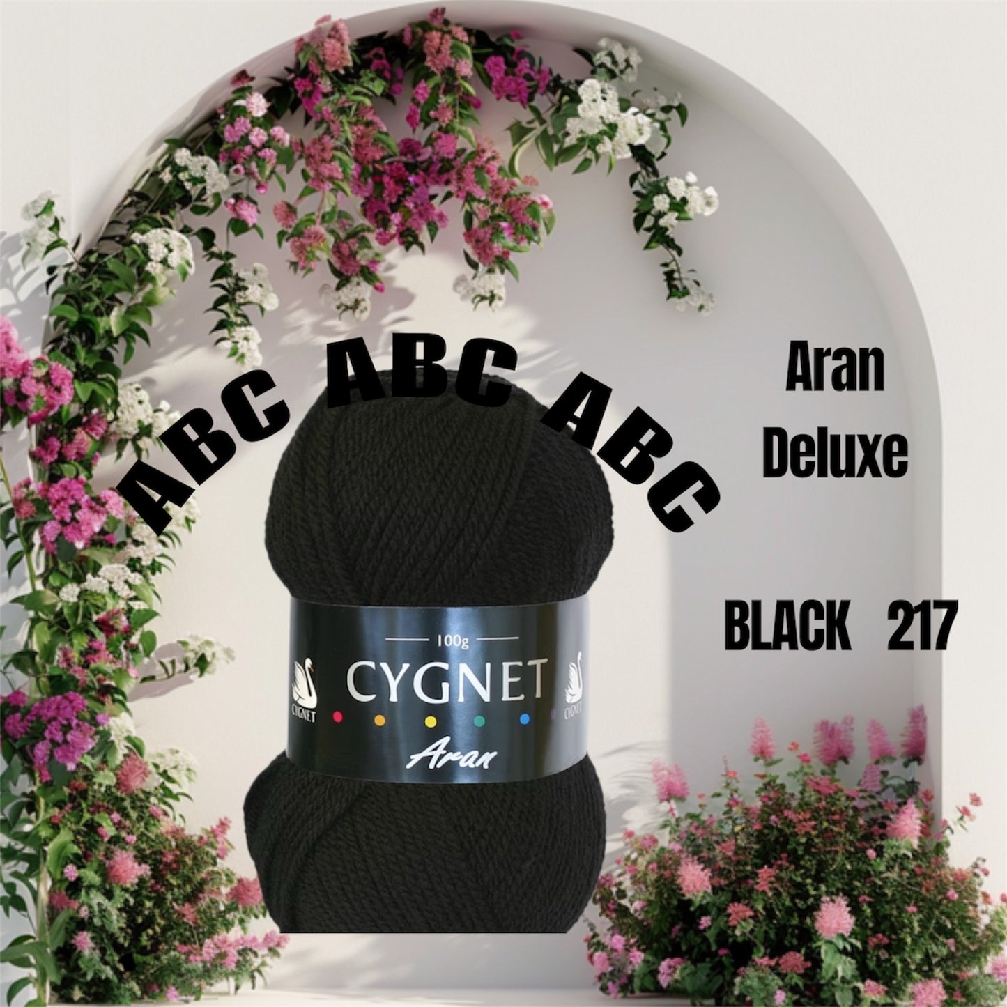 Cygnet Deluxe Aran 100g