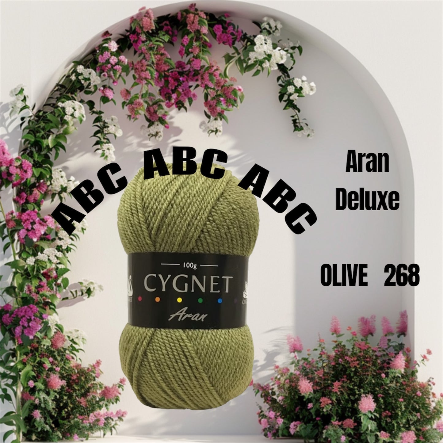 Cygnet Deluxe Aran 100g