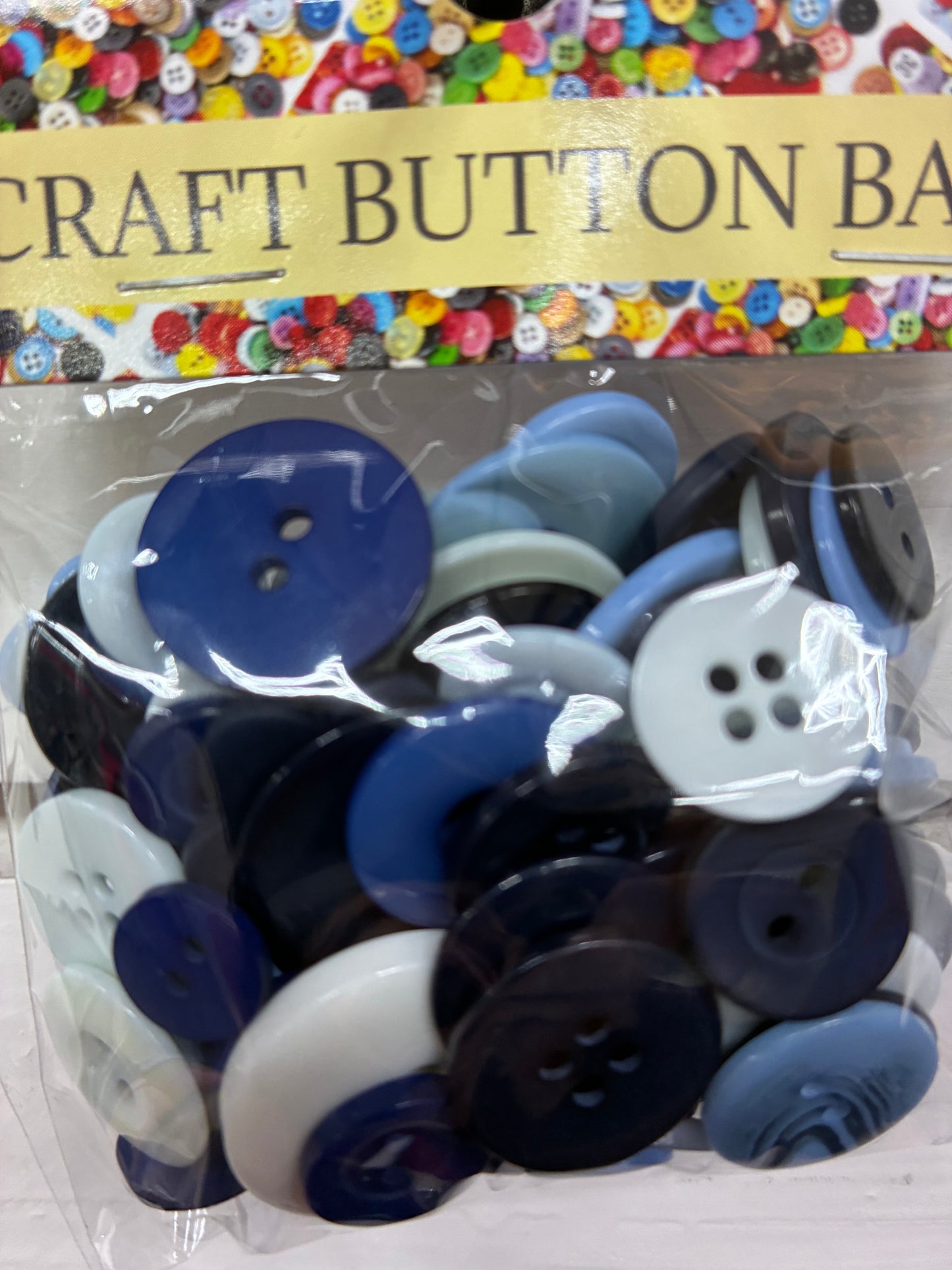 CRAFT BUTTON BAG-MIX