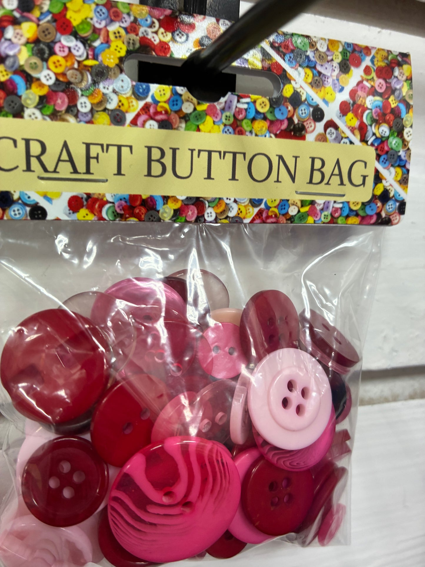CRAFT BUTTON BAG-MIX