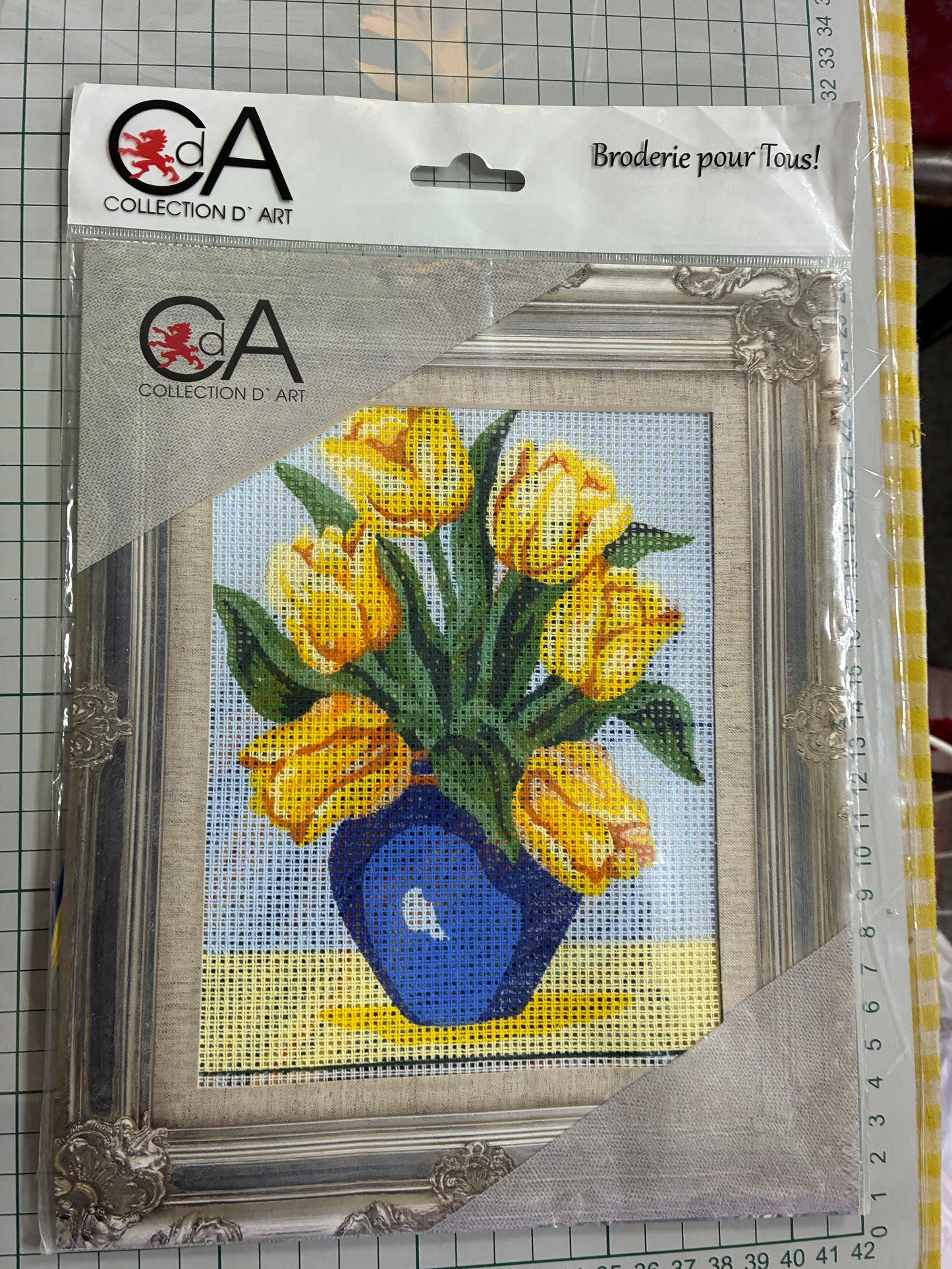 Embroidery Kit/ CROSS STITCH -All Printed design