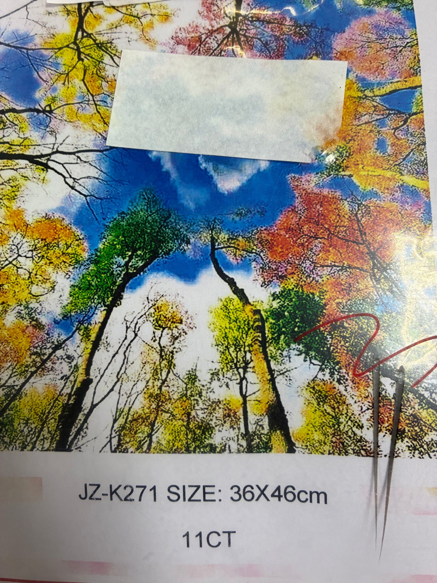 Embroidery Kit/ CROSS STITCH -All Printed design