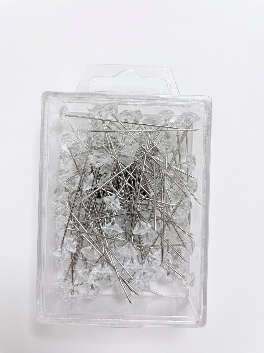 Pin box- Diamond & Heart Shape