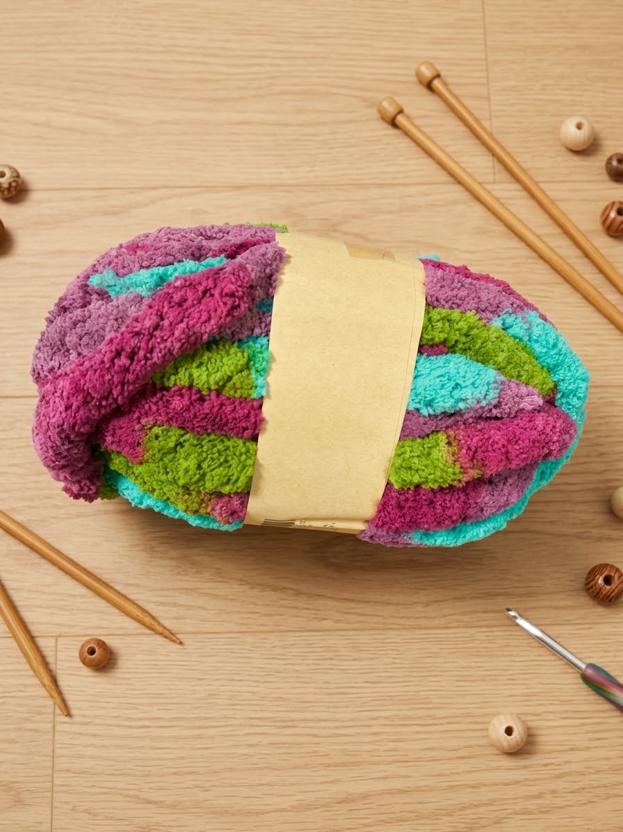 Jumbo Fluffy -Finger Yarn 250g Ball