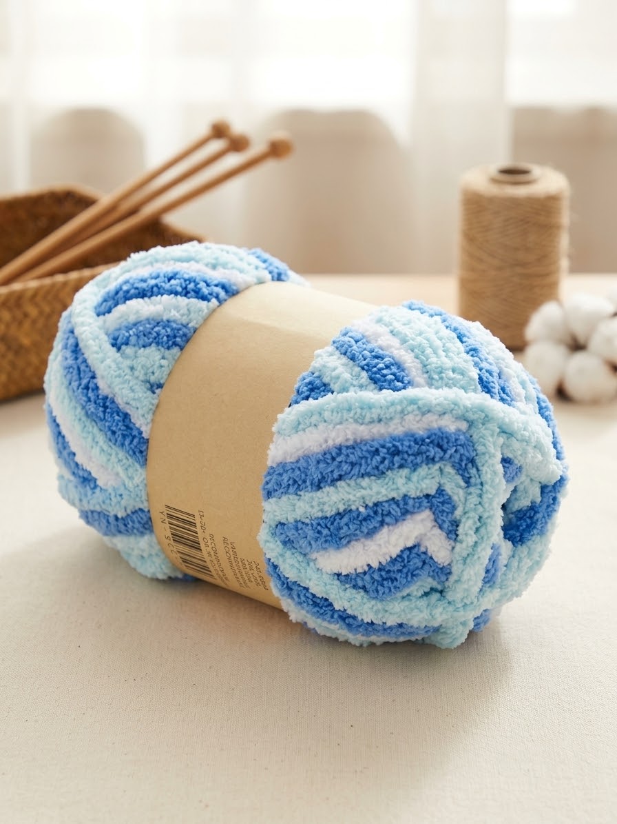Jumbo Fluffy -Finger Yarn 250g Ball
