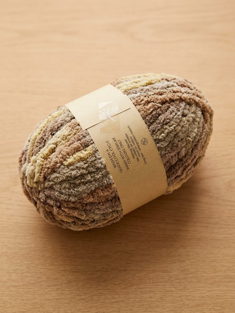 Jumbo Fluffy -Finger Yarn 250g Ball