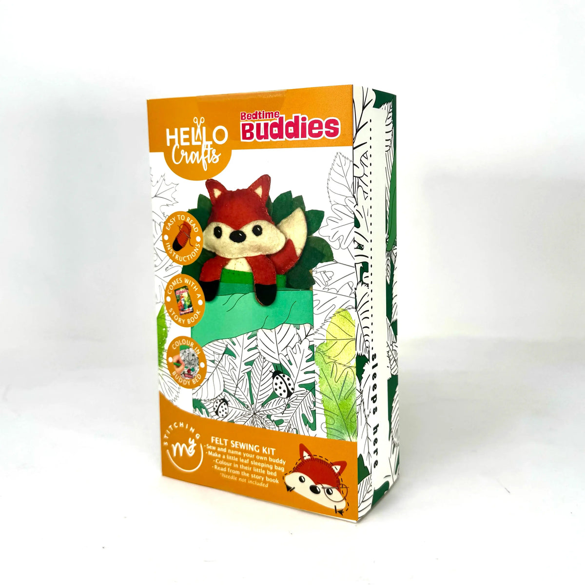 Bedtime Buddies Felix the Fox Felt Craft & Sewing Kit