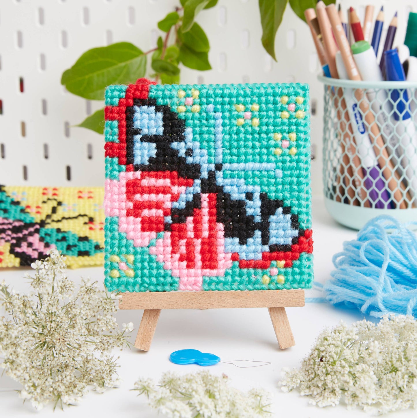 Royal Horticultural Society Mini Cross Stitch Butterflies