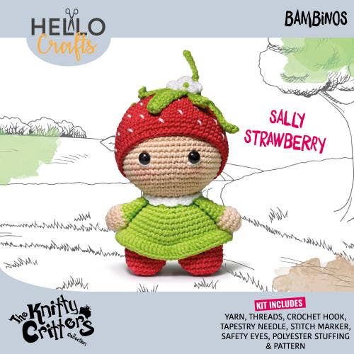 Knitty Critters - Bambino's - Sally Strawberry