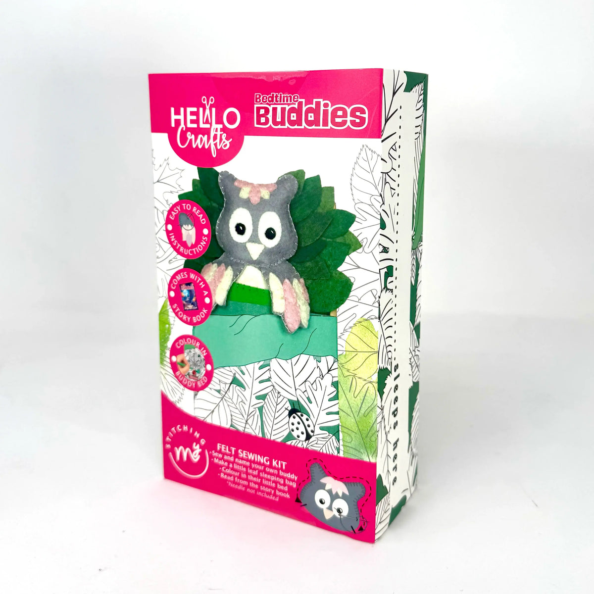 Bedtime Buddies Oakley the Owl Felt Craft & Sewing Kit