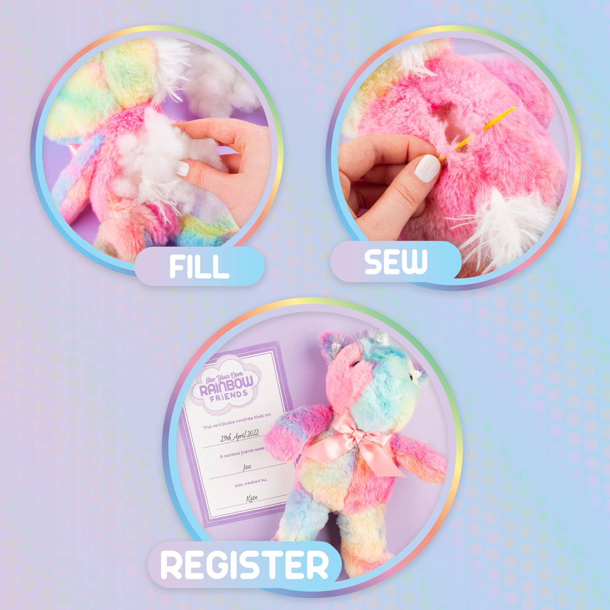 Abeec Unicorn Sew Making Unicorn Kit
