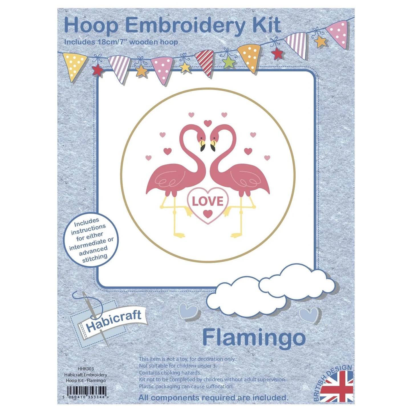 Habicraft - Hoop Embroidery Kit